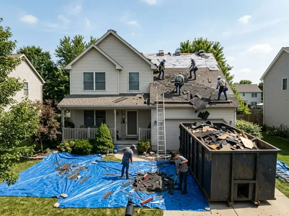 roof-replacement-debris-remova-004 — frequently asked questions, Cheapest Dumpster Rentals in Keene, TX